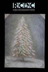 Natural Christmas Tree Print 187//280